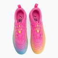 Gyerek focicipő PUMA Future 9 Play FG/AG Jr poison pink/puma white/sun stream/bright aqua/puma black 5