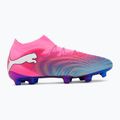 Futballcipő PUMA Future 9 Ultimate FG poison pink/puma wht/sun stream/bright aqua/puma blk 2