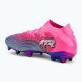 Futballcipő PUMA Future 9 Ultimate FG poison pink/puma wht/sun stream/bright aqua/puma blk 3