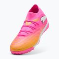 Futballcipő PUMA Future 9 Match TT poison pink/puma white/sun stream/bright aqua/puma black 4