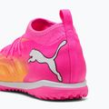 Gyerek focicipő PUMA Future 9 Match TT + Mid Jr poison pink/puma wht/sun stream/bright aqua/puma blk 4