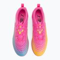 Gyerek focicipő PUMA Future 9 Play IT Jr poison pink/puma white/sun stream/bright aqua/puma black 5