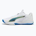 Kézilabda cipő PUMA Accelerate Turbo 4 Game On puma white/glowing red/ultra blue 8