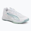 Kézilabdacipő PUMA Accelerate Pro 4 Game On puma white/baltic sea blue/fresh water