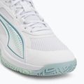 Kézilabdacipő PUMA Accelerate Pro 4 Game On puma white/baltic sea blue/fresh water 7