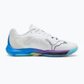 Kézilabdacipők PUMA Vantage Nitro Game On puma white/glowing red/ultra blue 9