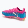 Futballcipő PUMA Ultra 6 Match FG/AG poison pink/puma white/sun stream/bright aqua/puma black 3