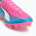 Futballcipő PUMA Ultra 6 Match FG/AG poison pink/puma white/sun stream/bright aqua/puma black 7