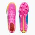 Futballcipő PUMA Ultra 6 Match FG/AG poison pink/puma white/sun stream/bright aqua/puma black 5