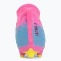 Gyerek focicipő PUMA Ultra 6 Match+ LL FG/AG Jr poison pink/puma white/sun stream/bright aqua/puma black 6