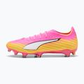 Futballcipő PUMA Ultra 6 Pro FG/AG poison pink/puma white/sunstream/bright aqua/puma black