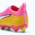 Gyerek focicipő PUMA Ultra 6 Pro Jr FG/AG poison pink/puma white/sunstream/bright aqua/puma black 5