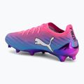 Futballcipő PUMA Ultra 6 Ultimate FG poison pink/puma white/sun stream/bright aqua/puma black 3
