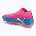 Futballcipő PUMA Ultra 6 Match + FG/AG poison pink/puma white/sun stream/bright aqua/puma black 3