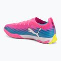 Futballcipő PUMA Ultra 6 Match TT poison pink/puma white/sun stream/bright aqua/puma black 3