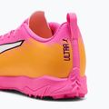 Gyerek focicipő PUMA Ultra 6 Play TT Jr poison pink/puma white/sun stream/bright aqua/puma black 6