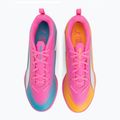 Gyerek focicipő PUMA Ultra 6 Play TT Jr poison pink/puma white/sun stream/bright aqua/puma black 5