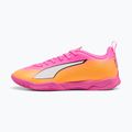 Gyerek focicipő PUMA Ultra 6 Play It Jr poison pink/puma wht/sun stream/bright aqua/puma blk 2