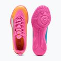Gyerek focicipő PUMA Ultra 6 Play It Jr poison pink/puma wht/sun stream/bright aqua/puma blk 4