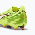 Futballcipő PUMA Ultra 6 Match FG/AG Yellow Alert/Puma Black/Glowing Red/Lime Squeeze 8