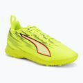 Gyerek focicipő PUMA Ultra 6 Play TT Jr Yellow Alert/Puma Black/Glowing Red/Lime Squeeze