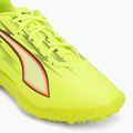 Gyerek focicipő PUMA Ultra 6 Play TT Jr Yellow Alert/Puma Black/Glowing Red/Lime Squeeze 7