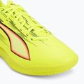 Gyerek focicipő PUMA Ultra 6 Play IT Jr yellow alert/puma black/glowing red/lime squeeze 7