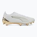 Futballcipő PUMA Ultra 6 Ultimate FG puma white/metallic gold/puma black 2