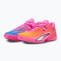 Kosárlabda cipő PUMA All-Pro NITRO 2 Elite poison pink/ultra blue/lime squeeze 3