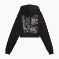 Női edzőpulóver PUMA x HYROX Heavyweight Hoodie fekete 2
