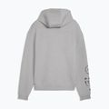 Férfi edzőpulóver PUMA x HYROX Cloudspun kapucnis pulóver szürke 2