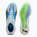 Kézilabda cipő PUMA Accelerate Nitro SQD 5 aqua glow/puma black/green glare/royal sapphire 3
