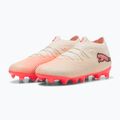 Gyermek focicipők PUMA Future 9 Pro FG/AG Jr sugared almond/puma white/ultra red/puma black 3