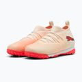Gyermek focicipők PUMA Future 9 Match TT+ Mid Jr sugared almond/puma white/ultra red/puma black 3