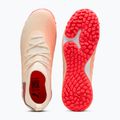 Gyermek focicipők PUMA Future 9 Match TT+ Mid Jr sugared almond/puma white/ultra red/puma black 5