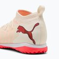 Gyermek focicipők PUMA Future 9 Match TT+ Mid Jr sugared almond/puma white/ultra red/puma black 6