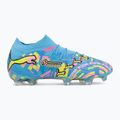 Focicipők PUMA Future 9 Ultimate Advanced Level FG puma white/blue glimmer/pink glimmer/yellow alert 2