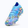 Focicipők PUMA Future 9 Ultimate Advanced Level FG puma white/blue glimmer/pink glimmer/yellow alert 4