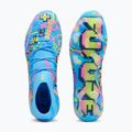 Focicipők PUMA Future 9 Ultimate Advanced Level FG puma white/blue glimmer/pink glimmer/yellow alert 5