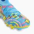 Focicipők PUMA Future 9 Match Advanced Level FG/AG puma white/blue glimmer/pink glimmer/yellow alert 7