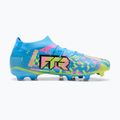 Focicipők PUMA Future 9 Match Advanced Level FG/AG puma white/blue glimmer/pink glimmer/yellow alert 2