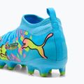 Gyermek focicipők PUMA Future 9 Match Advanced Level FG/AG Jr puma white/blue glimmer/pink glimmer/yellow alert 6