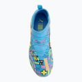 Gyermek focicipők PUMA Future 9 Match Advanced Level FG/AG Jr puma white/blue glimmer/pink glimmer/yellow alert 5