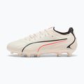 Focicipők PUMA King 20 Ultimate FG/AG sugared almond/puma black/ultra red