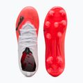 Gyermek focicipők Puma Ultra Nitro 7 Ultimate FG/AG Jr ultra red/puma black/puma white 5