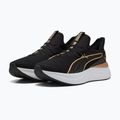 Női cipők PUMA Softride Sabrina Polished Chrome puma black/puma white/puma gold 3