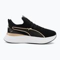 Női cipők PUMA Softride Sabrina Polished Chrome puma black/puma white/puma gold 2