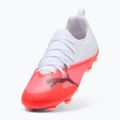 Gyermek focicipők PUMA Ultra 7 Match FG/AG Jr ultra red/puma black/puma white 4