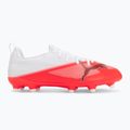 Gyermek focicipők PUMA Ultra 7 Match FG/AG Jr ultra red/puma black/puma white 2