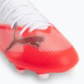 Gyermek focicipők PUMA Ultra 7 Match FG/AG Jr ultra red/puma black/puma white 7